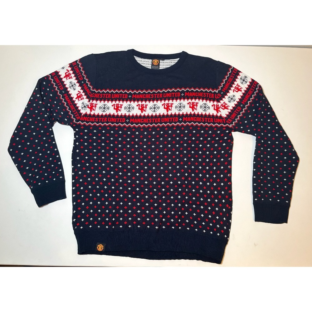 Manchester United Men's Christmas Sweater | XL